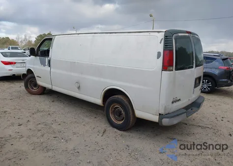 2000 GMC Savana Standard z USA, uszkodzony, nr VIN 1GTHG39R2Y1231599
